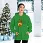 Merry Christmas Girl Gnome Adult Heavy Blend™ Hoodie