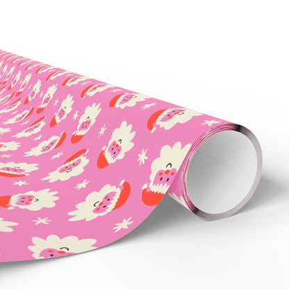 Jolly in Pink Wrapping Paper