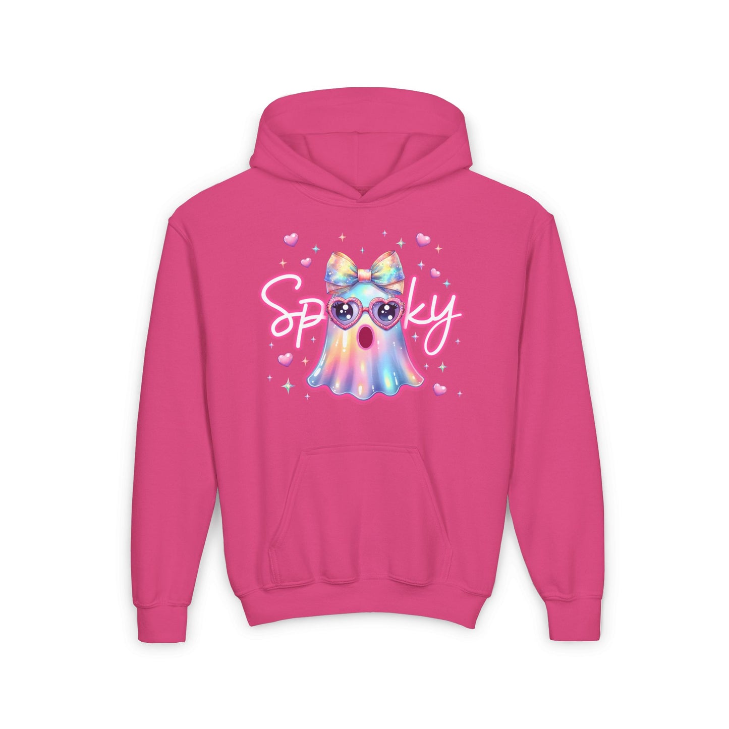 Spooky Pastel Ghost Youth Heavy Blend Hoodie