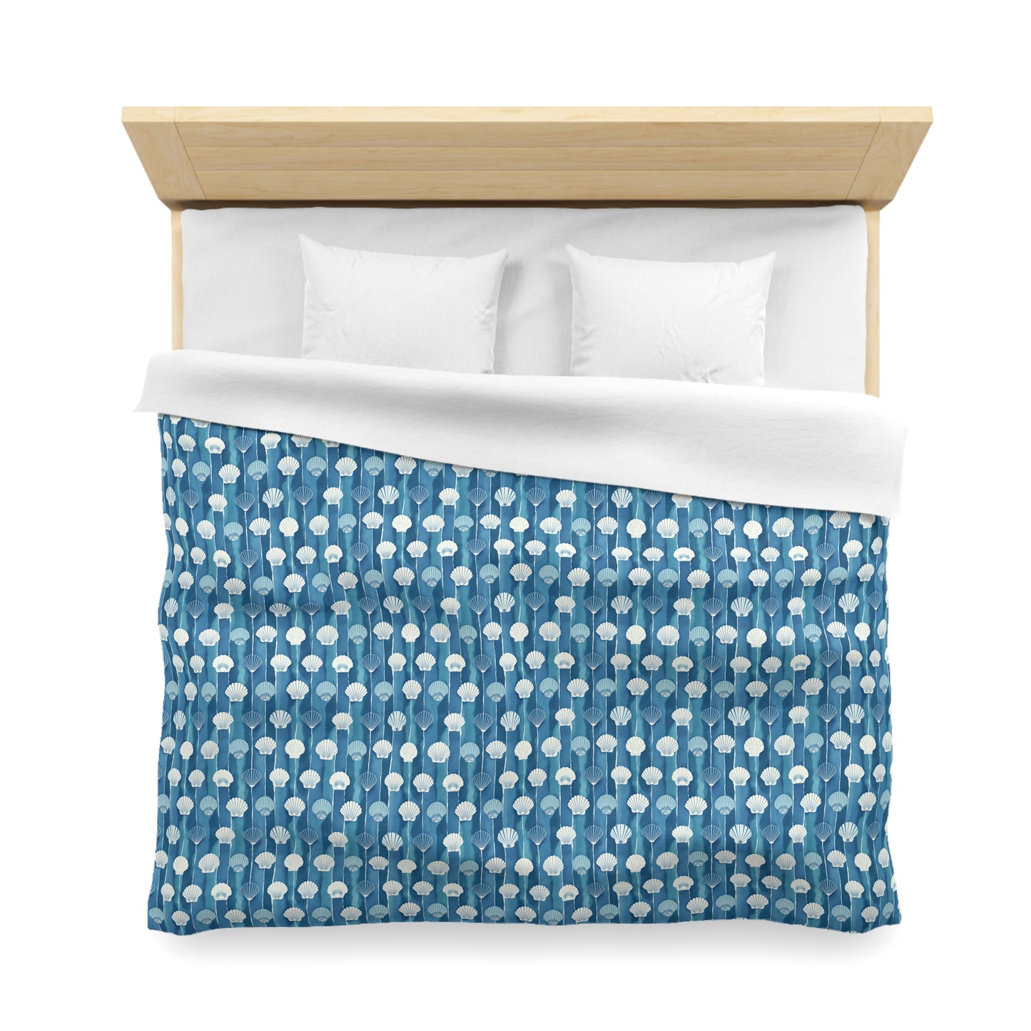 Oceanline Shells Microfiber Duvet Cover