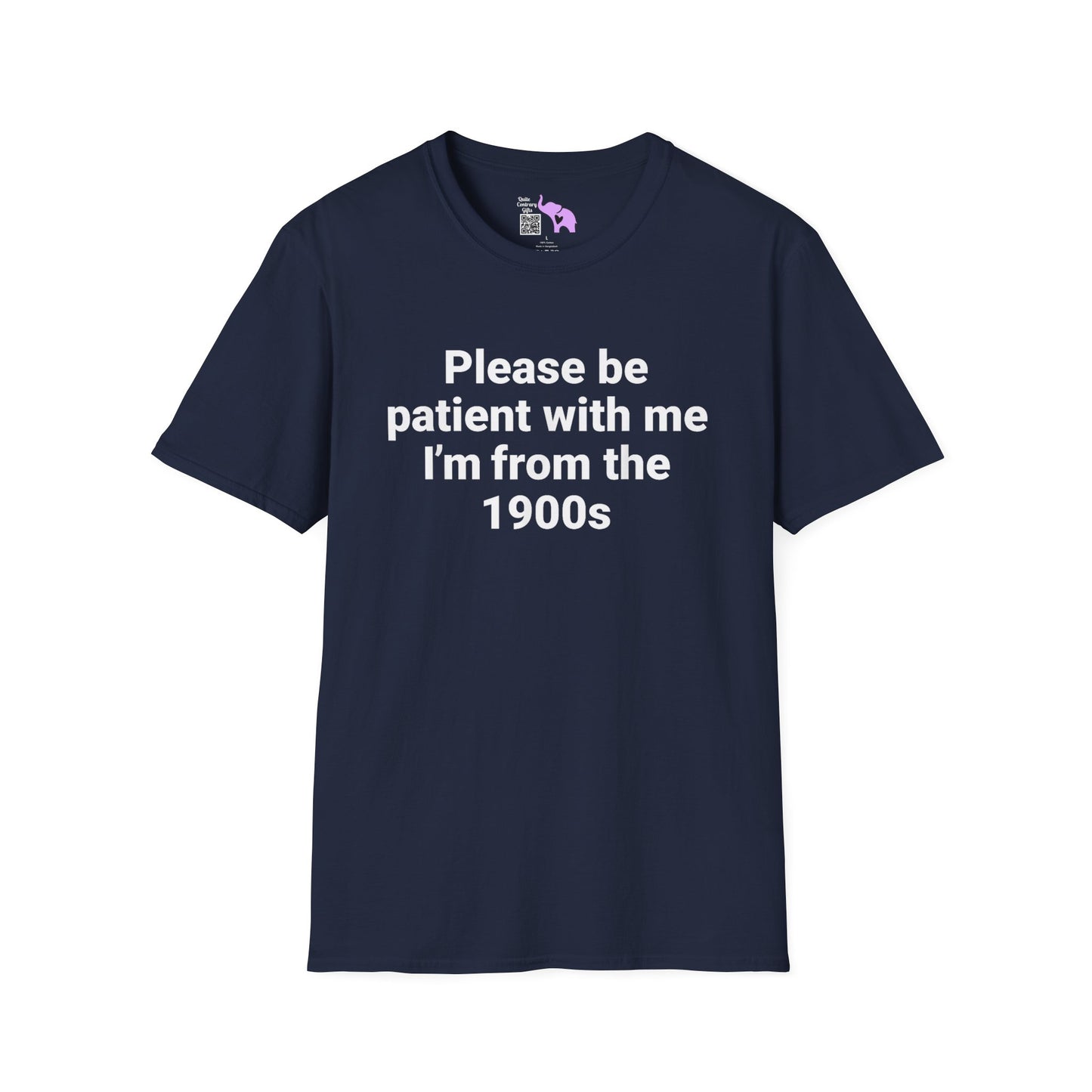 Please Be Patient With Me I'm From The 1900's (Simple) Adult T-shirt