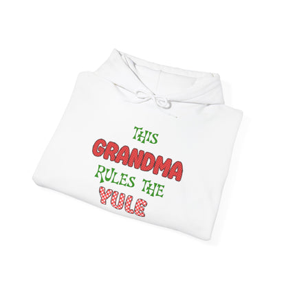 This Grandma Rules The Yule Adult Heavy Blend™ Hoodie