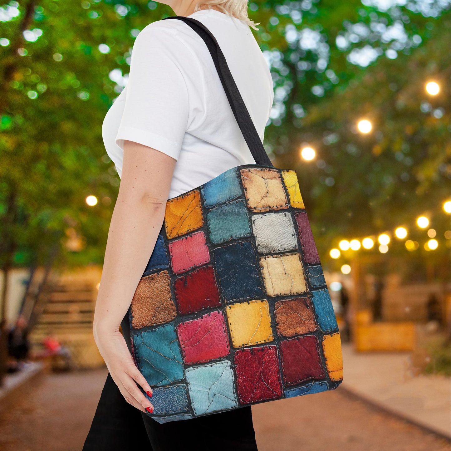 Patch Pop Canvas Tote Bag
