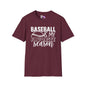 Baseball Is My Favorite Season Adult T-shirt