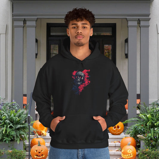 Creepy Skull 2 Heavy Blend™ Hooded Sweatshirt