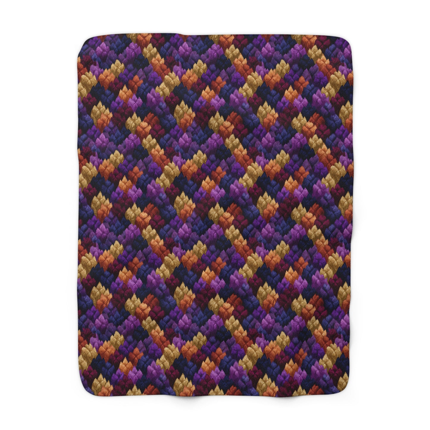 Velour Garden Fleece Blanket