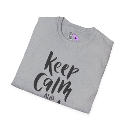 Keep Calm & Eat Latkes 2 Adult T-shirt