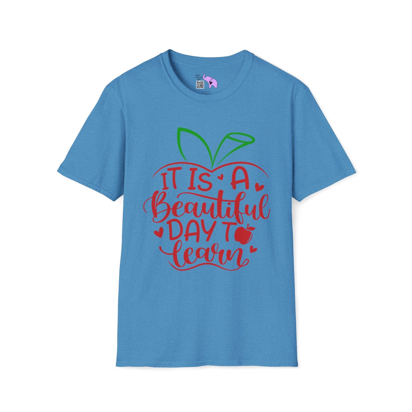 It's A Beautiful Day To Learn Adult T-shirt
