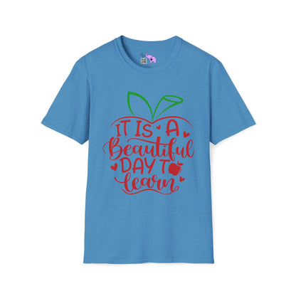 It's A Beautiful Day To Learn Adult T-shirt