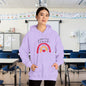 Made to Teach Rainbow Heavy Blend™ Hooded Sweatshirt