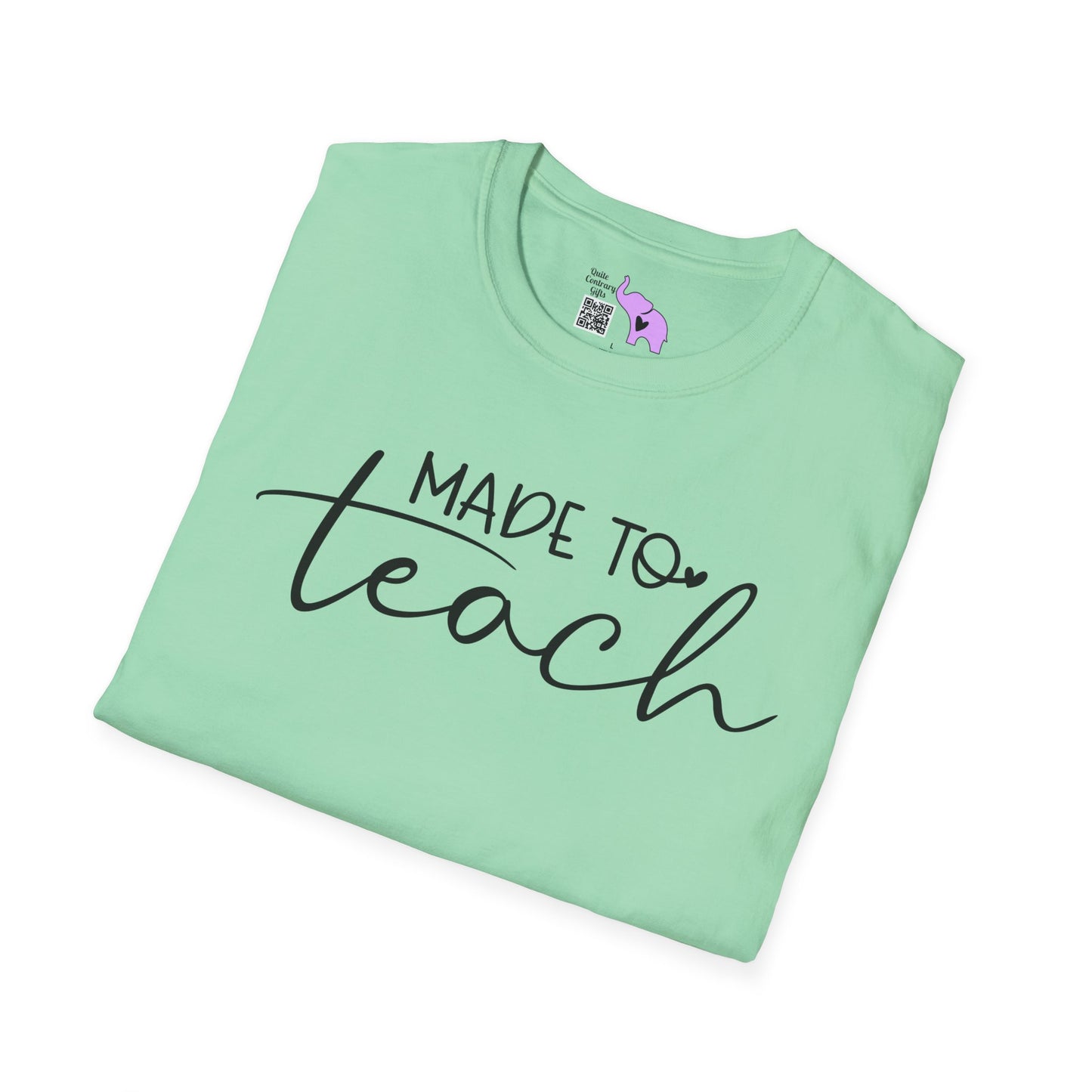 Made to Teach Adult T-shirt