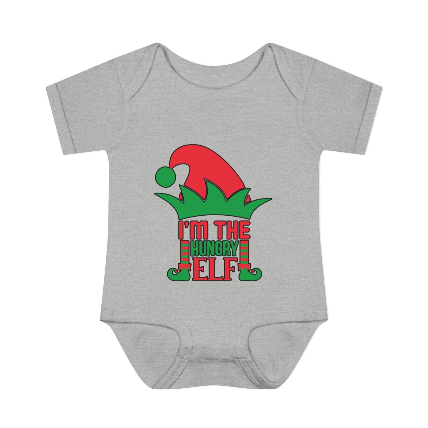 I'm The Hungry Elf Infant Baby Rib Bodysuit