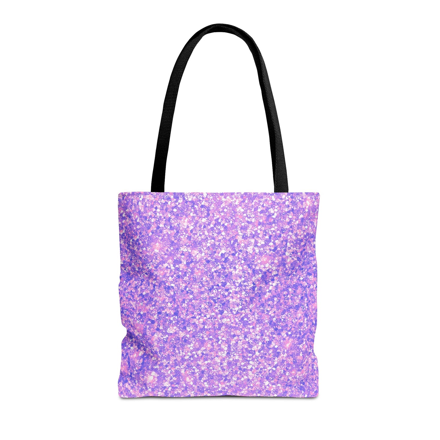 Lavender Crystal Canvas Tote Bag