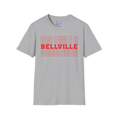 Bellville (Stacked) Adult T-shirt