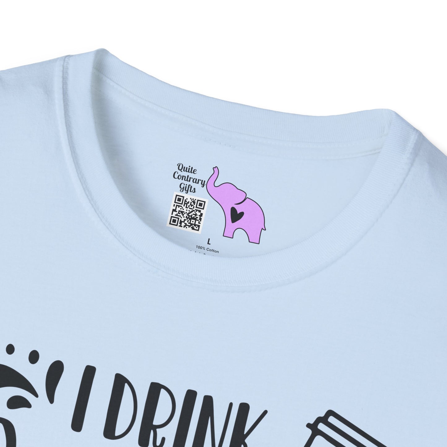 I Drink Coffee For Your Protection Adult T-shirt