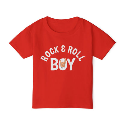Rock & Roll Boy Heavy Cotton™ Toddler T-shirt