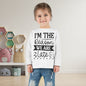I'm The Reason We Are Late Toddler Long Sleeve Tee