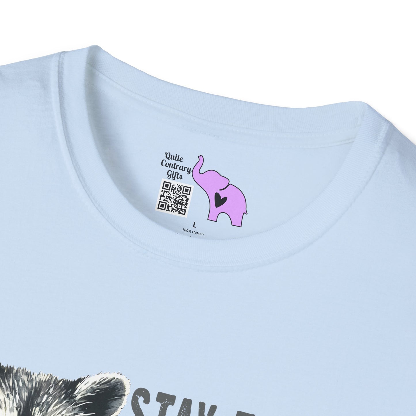 Stay Trashy (Racoon) Adult T-shirt