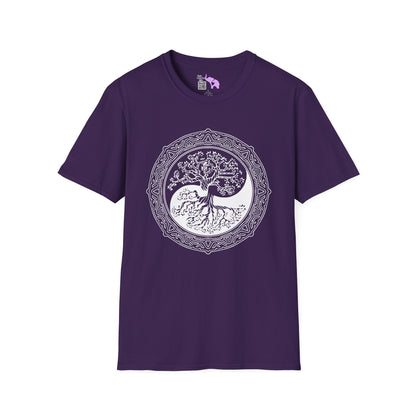 Tree of Life Yin Yang 1 Adult T-shirt