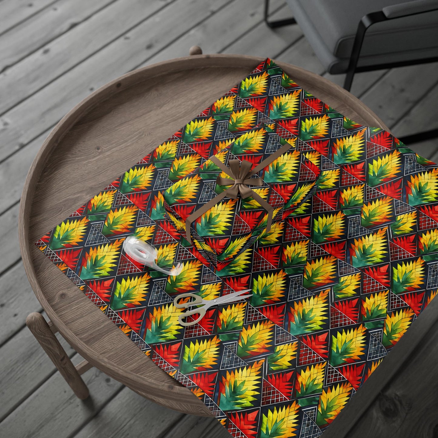 Heritage Harmony Kwanzaa Wrapping Paper