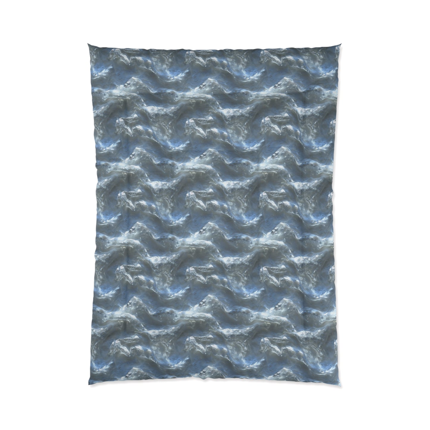 Snowdrift Sheer & Lace Comforter