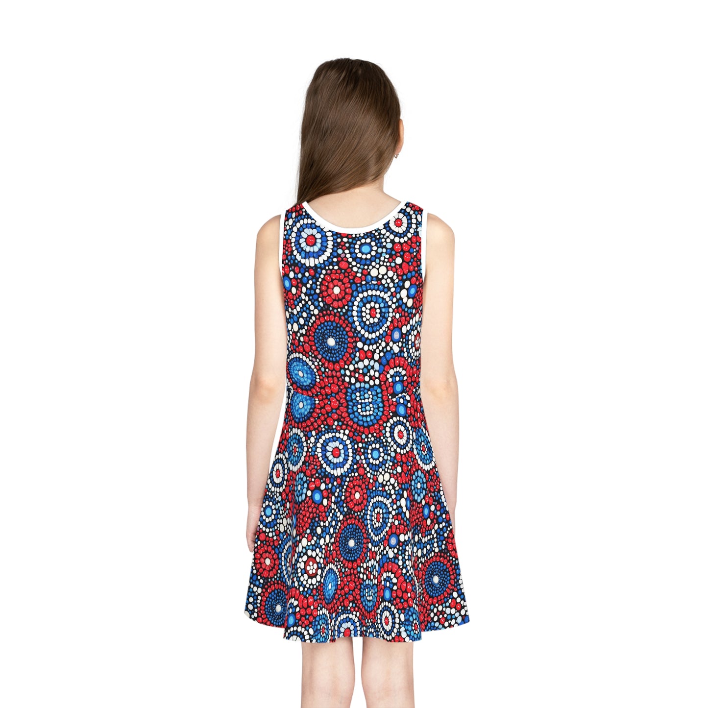 Patriot Pulse Girls' Sleeveless Sundress