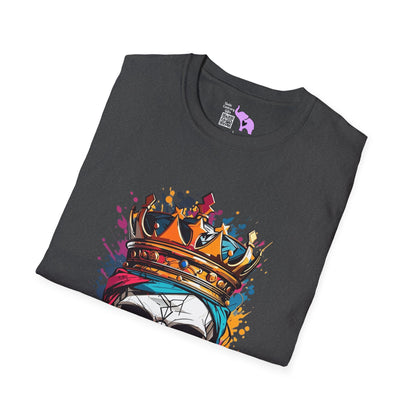 Colorful Crowned Skull Adult T-shirt