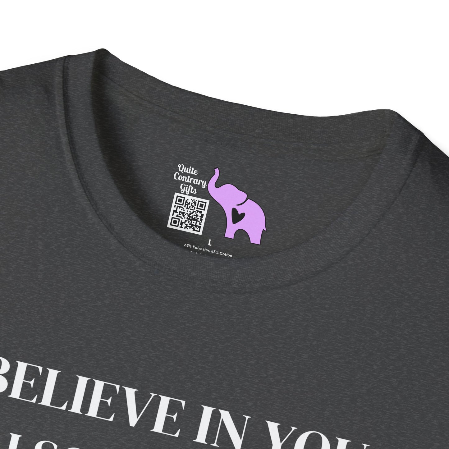 I Believe In You. I Also Believe In Aliens So Don't Get Too Excited Adult T-shirt