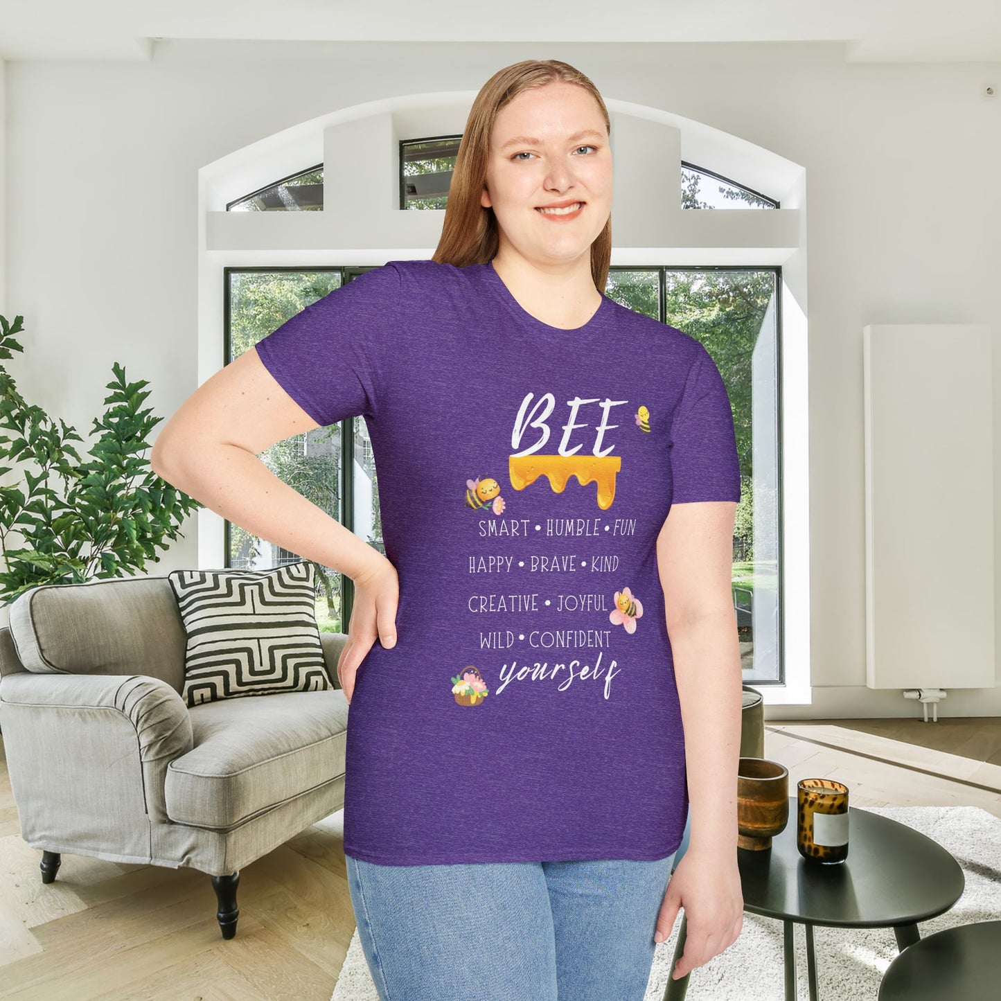 Bee Yourself Adult T-shirt