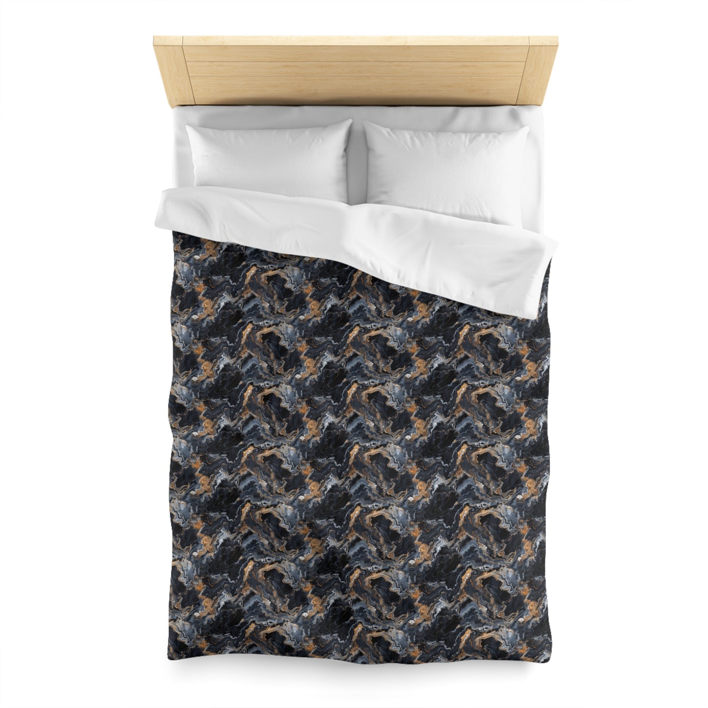 Moonspill Marble Microfiber Duvet Cover