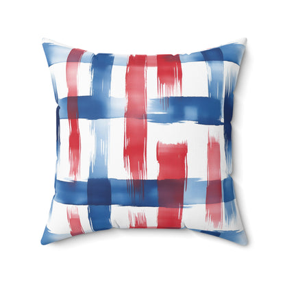 Liberty Strokes Throw Pillow