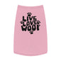 Live Love Woof Pet Tank Top