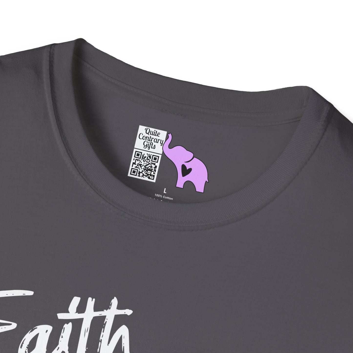 Faith Can Move Mountains Adult T-shirt
