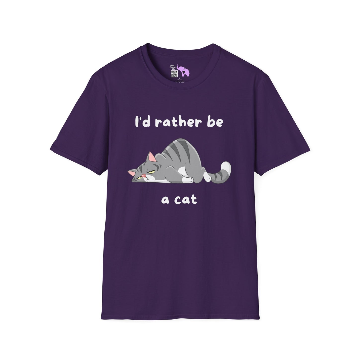 I'd Rather Be a Cat T-shirt