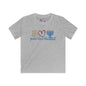 Peace Love Hanukkah Youth Softstyle Tee