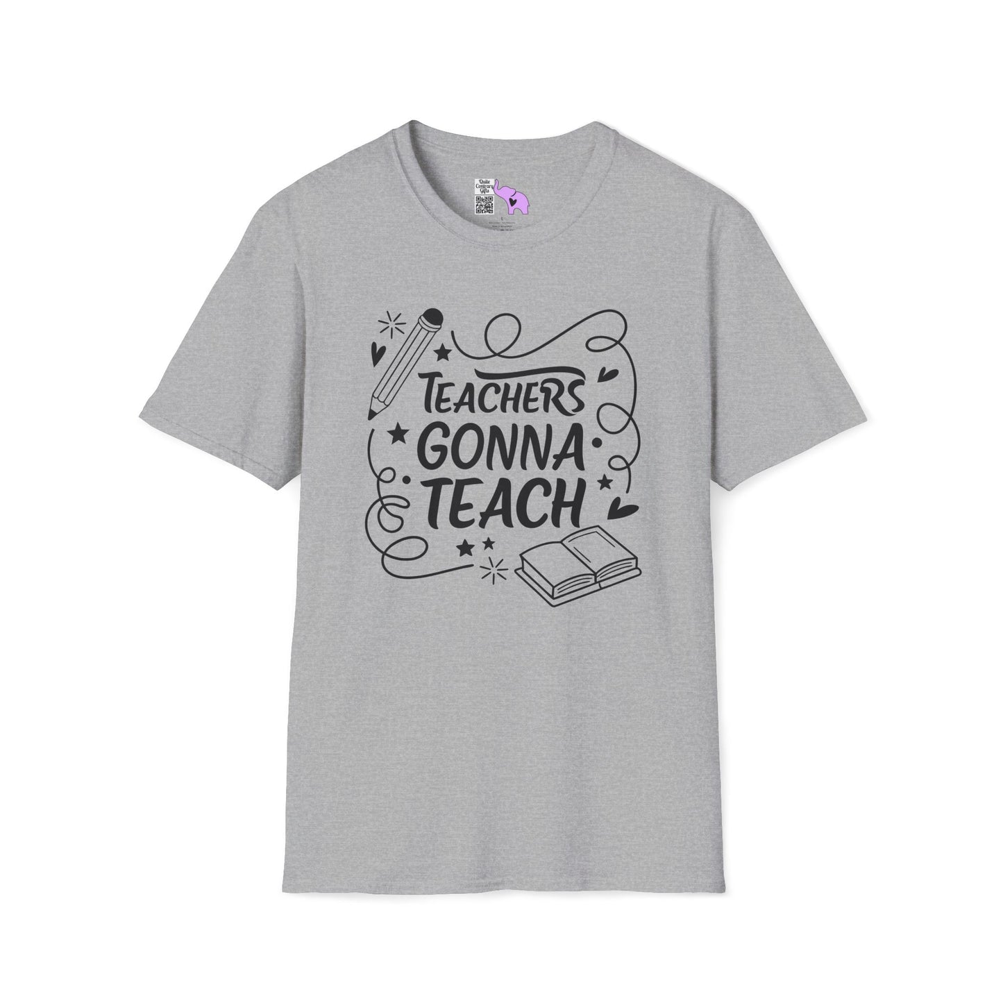 Teachers Gonna Teach Adult T-shirt