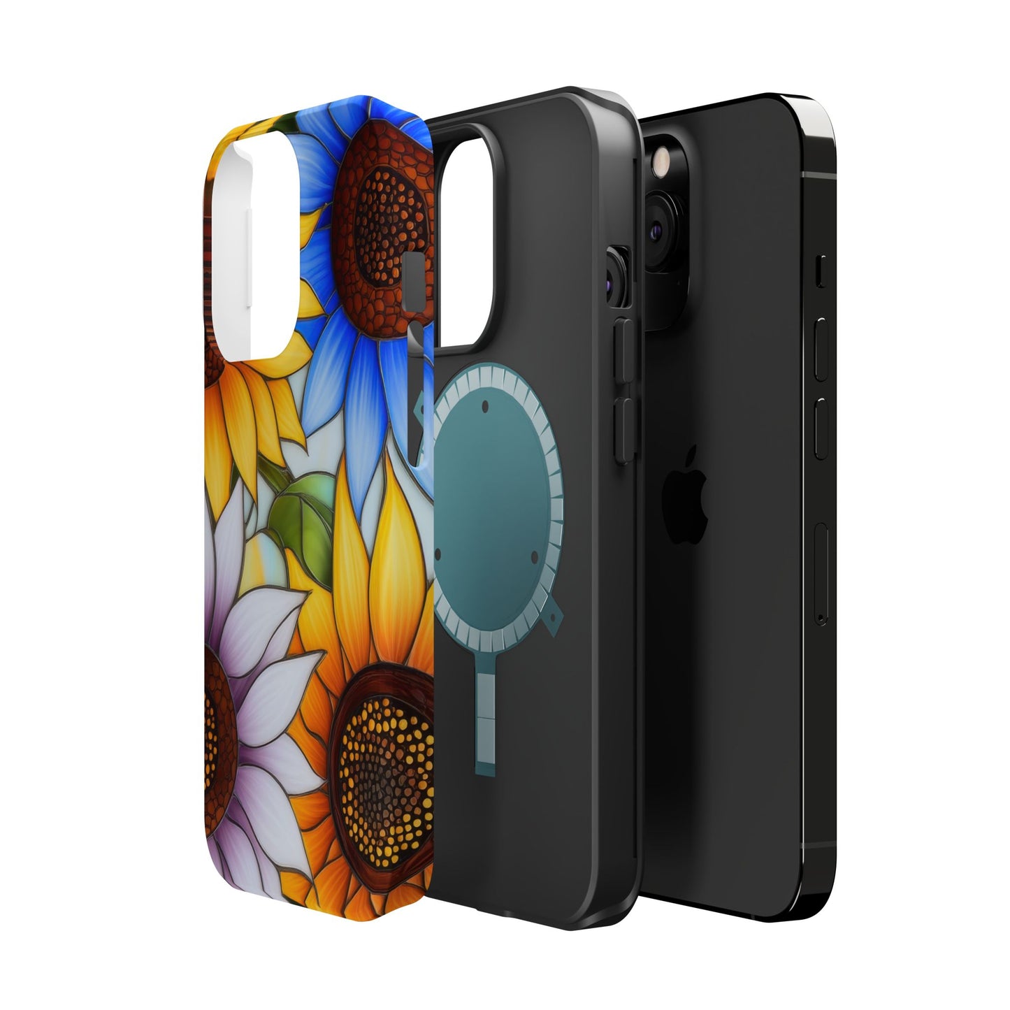 Colorful Sunflowers MagSafe® Compatible Tough Case for iPhone