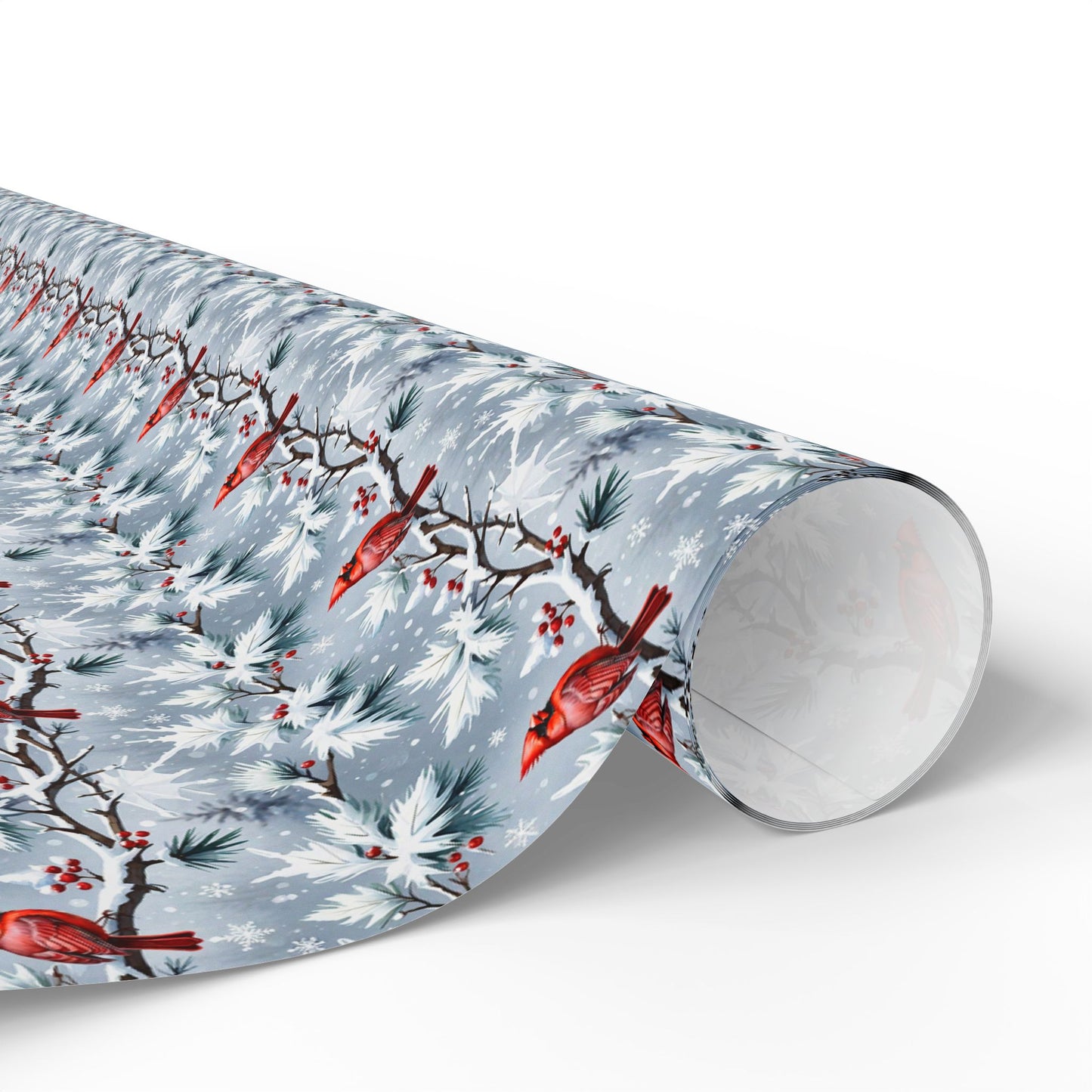 Cardinals in the Snow Wrapping Paper