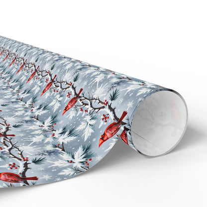 Cardinals in the Snow Wrapping Paper