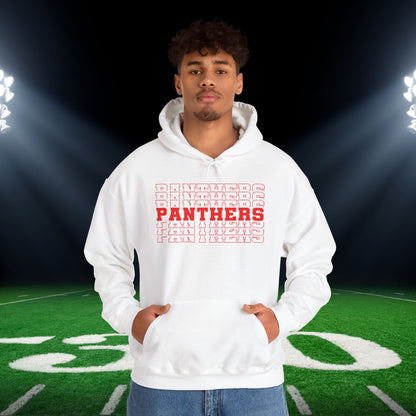 Panthers (Stacked) Adult Heavy Blend™ Hooded Sweatshirt