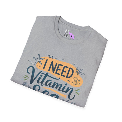 I Need Vitamin Sea Adult T-shirt