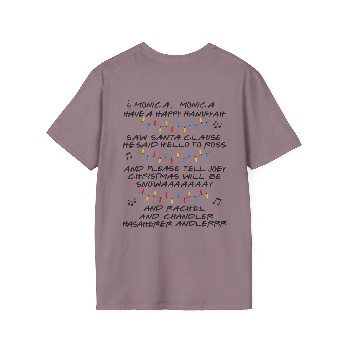 Could I BE Anymore Festive? (Friends, Phoebe's Christmas Song) Adult T-shirt
