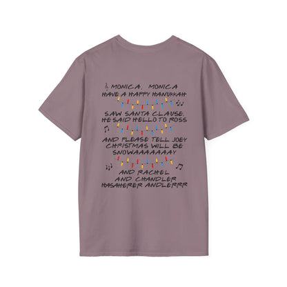 Could I BE Anymore Festive? (Friends, Phoebe's Christmas Song) Adult T-shirt
