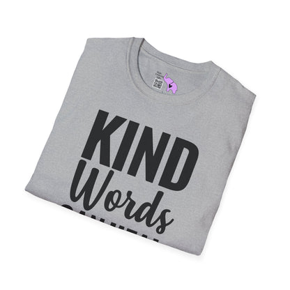 Kind Words Can Heal Deep Wounds Adult T-shirt