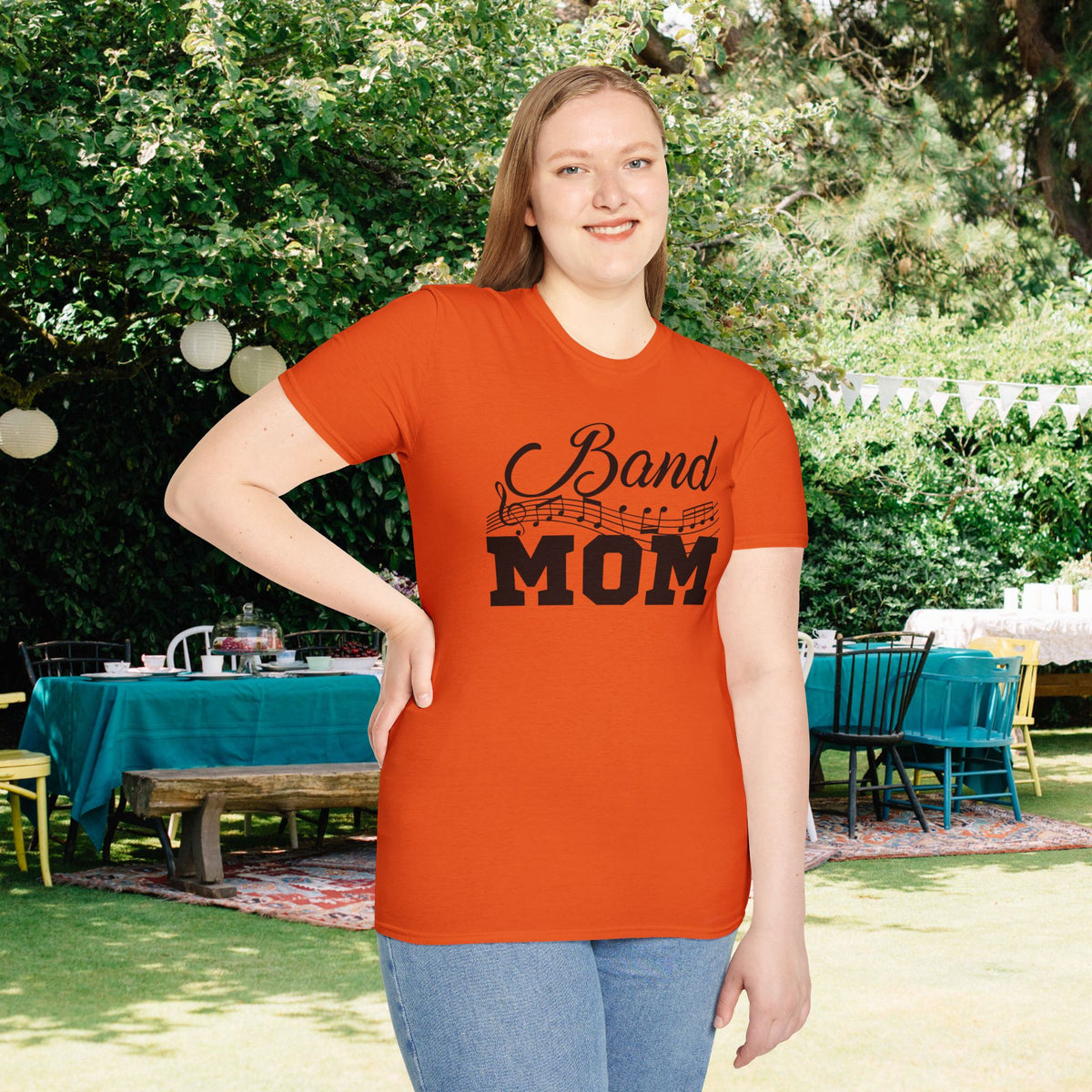 Band Mom Adult T-shirt
