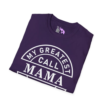 My Greatest Blessings Call Me Mama Adult T-shirt