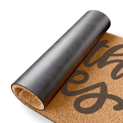 Lose The Shoes Coconut Fiber Doormat