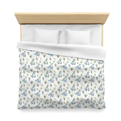 Adorable Dinosaurs Microfiber Duvet Cover