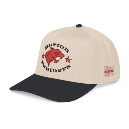 Burton Panthers (Mascot) Mid Profile Baseball Cap