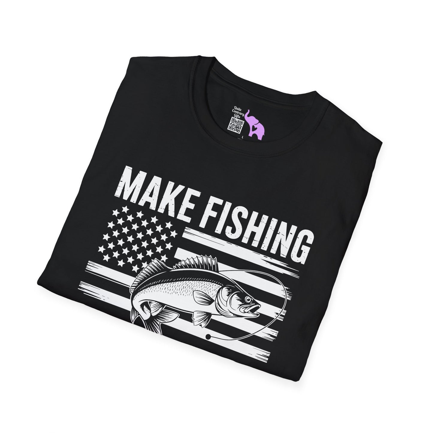Make Fishing Great Again Adult T-shirt